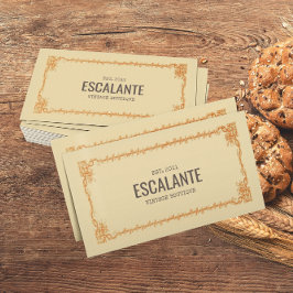 ヴィンテージレトロエフェメラフレーム 名刺