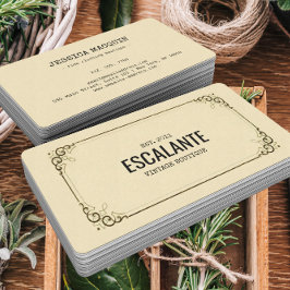 ヴィンテージレトロエフェメラフレーム 名刺