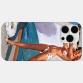 ヴィンテージレトロエルブグレンセーリングセーラーピンアップガール Case-Mate iPhoneケース (裏面 (横))