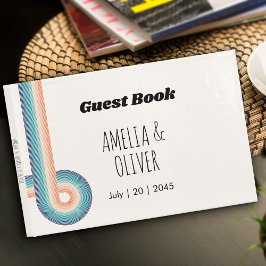 ヴィンテージレトロオールドスタイル70s結婚ズゲストブック ゲストブック
