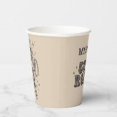 ヴィンテージレトロカウボーイロデオ50thバースデーパーティー 紙コップ (右)