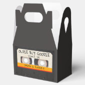 ヴィンテージレトロカセットテープ結婚式の引き出物 フェイバーボックス (オープン)