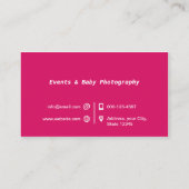 ヴィンテージレトロカメラマン 名刺 (裏面)