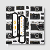 ヴィンテージレトロカメラ60th誕生日ゲストブック ゲストブック (正面)