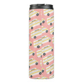 ヴィンテージレトロカンパーヴァンライフモーターホームピンク タンブラー (裏面)