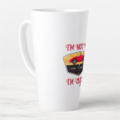 ヴィンテージレトロカーラバー カフェラテマグ (左アングル)