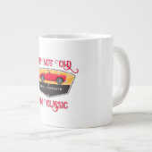 ヴィンテージレトロカーラバー ジャンボコーヒーマグカップ (正面右)