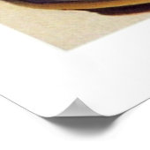 ヴィンテージレトロカー整備士ピンナップガール ポスター (角)