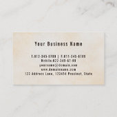 ヴィンテージレトロガーデナーヤードサービス 名刺 (裏面)