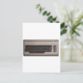 ヴィンテージレトロキーボード？ ポストカード (スタンド正面)