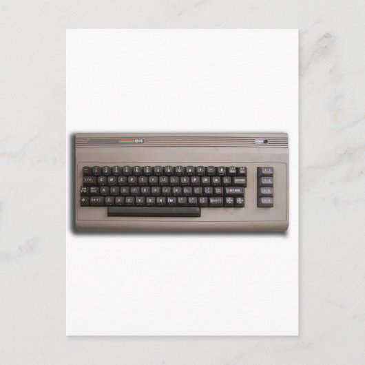 ヴィンテージレトロキーボード？ ポストカード (正面)
