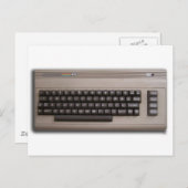 ヴィンテージレトロキーボード? ポストカード (正面/裏面)