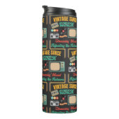 ヴィンテージレトロギフトマグ – レトロ誕生日ギフト タンブラー (回転右)