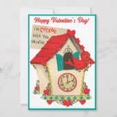 ヴィンテージレトロクッコオオーバーユーカスタムバレンタイン シーズンカード (正面)