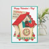 ヴィンテージレトロクッコオオーバーユーカスタムバレンタイン シーズンカード (スタンド正面)