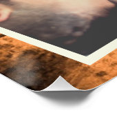 ヴィンテージレトロクラシックカメラ素朴カスタムな家族 ポスター (コーナー)