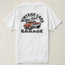 ヴィンテージレトロクラシックカー改造シェヴィ Tシャツ