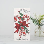 ヴィンテージレトロクリスマスキャンディカンカスタムズ シーズンカード (スタンド正面)