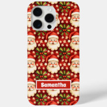 ヴィンテージレトロクリスマスサンタクロースアンドボウズ