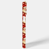 ヴィンテージレトロクリスマスサンタクロースアンドボウズ Case-Mate iPhoneケース (裏面 / 右)