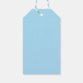 ヴィンテージレトロクリスマスツリーラベル ギフトタグ (裏面)