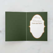 ヴィンテージレトロクリスマストナディアホリデー追加文字 シーズンカード (内部)