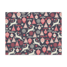 ヴィンテージレトロクリスマスパターン