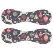 ヴィンテージレトロクリスマスパターン ソフトボール (パネル)