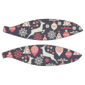 ヴィンテージレトロクリスマスパターン バスケットボール (パネル)