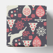 ヴィンテージレトロクリスマスパターン フェイバーボックス (上部)