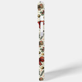 ヴィンテージレトロクリスマス水玉模様弓パターン Case-Mate iPhoneケース (裏面 / 左)