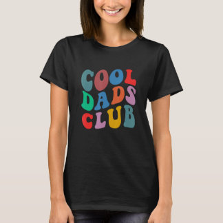 ヴィンテージレトロクールパパクラブハッピーファーザー Tシャツ