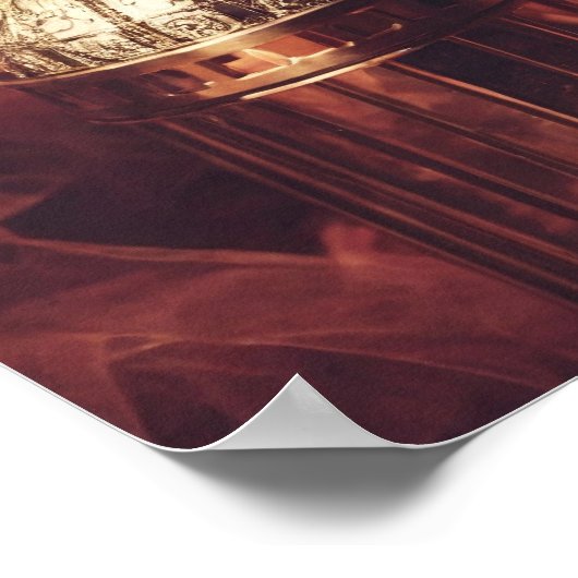 ヴィンテージレトログラマーアールデコライフスタイル ポスター (角)