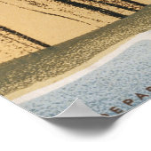 ヴィンテージレトログランドワイルドライフナショナルパーク ポスター (角)