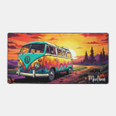 ヴィンテージレトログルーヴィトラベルバン デスクマット (正面)