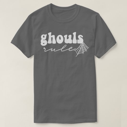 ヴィンテージレトログールルールホークハロウィーン衣装C Tシャツ (デザイン正面)