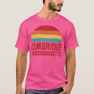 ヴィンテージレトロケンブリッジマサチューセッツ Tシャツ