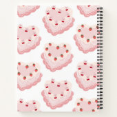 ヴィンテージレトロケーキ手帳 ノートブック (裏面)