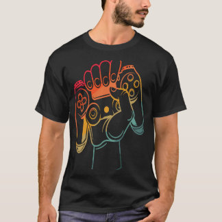 ヴィンテージレトロゲーマービデオゲーム制御装置 Tシャツ