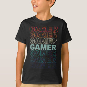 ヴィンテージレトロゲーマービデオゲームGamingビデオゲーム Tシャツ