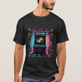 ヴィンテージレトロゲームゲームゲームゲームギフトアーケードT-Shi Tシャツ