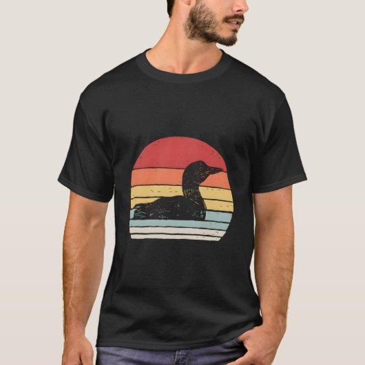 ヴィンテージレトロコモンルーンダイバー Tシャツ (正面)