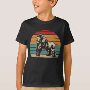 ヴィンテージレトロゴリラ Tシャツ