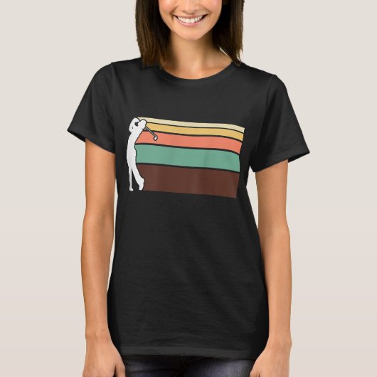 ヴィンテージレトロゴルフ Tシャツ (正面)