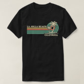 ヴィンテージレトロサマーバケーションカリフォルニアラジョーラ Tシャツ (デザイン正面)