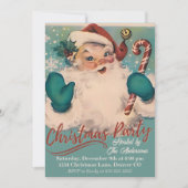 ヴィンテージレトロサンカスタムタパーティー 招待状 (正面)