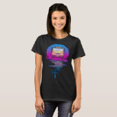 ヴィンテージレトロサンセットスコオリ Tシャツ (正面フル)