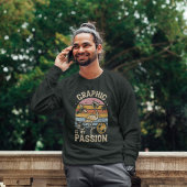 ヴィンテージレトロサンセットTシャツデザイン（グラフィック用） Tシャツ