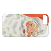 ヴィンテージレトロサンタクロース Case-Mate iPhoneケース (裏面(横))