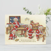 ヴィンテージレトロサンタベビー シーズンカード (スタンド正面)